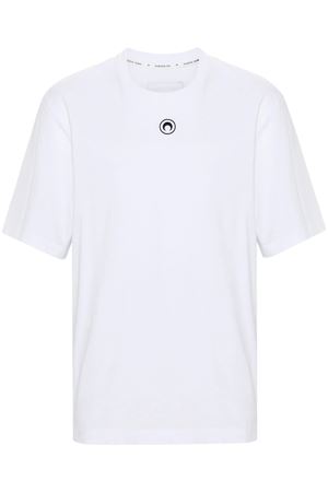 T-shirt in cotone bianco MARINE SERRE | MTT077BCJER0009WH10